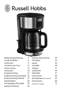 Manual de uso Russell Hobbs 20681-56 Legacy Máquina de café