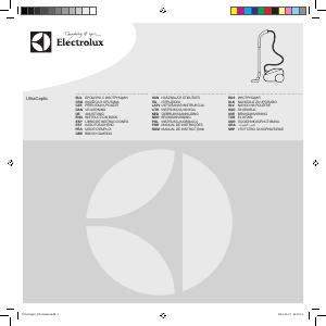 Manual Electrolux UCORIGIN Aspirador