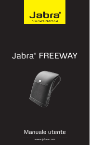 Manuale Jabra FREEWAY Dispositivo vivavoce