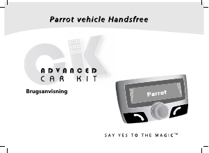 Brugsanvisning Parrot CK3300 Håndfrit bilsæt