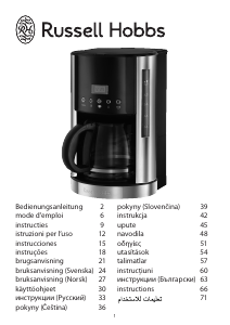 Manuale Russell Hobbs 21790-56 Jewels Macchina da caffè