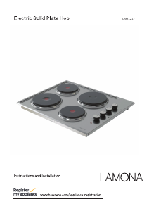 Handleiding Lamona LAM1217 Kookplaat