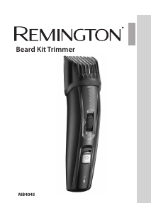 Manual de uso Remington MB4045 Barbero