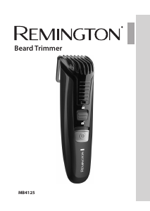 Mode d’emploi Remington MB4125 Beard Boss Tondeuse à barbe