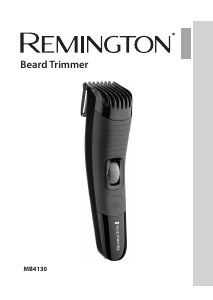 Руководство Remington MB4130 Beard Boss Триммер для бороды