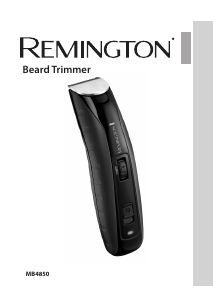 Manual de uso Remington MB4850 Barbero