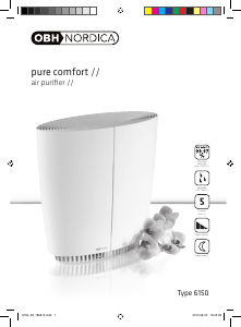 Manual OBH Nordica 6150 Pure Comfort Air Purifier