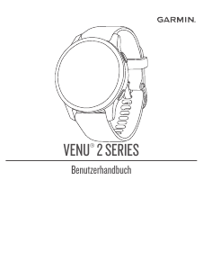 Bedienungsanleitung Garmin Venu 2S Smartwatch