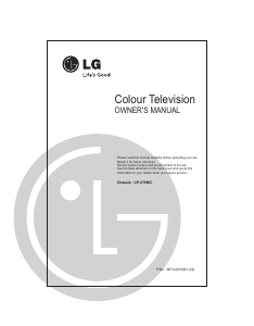 Handleiding LG 14SB2RB-TJ Televisie