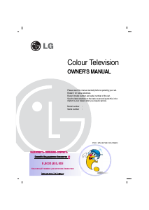 Handleiding LG 29SA1RL Televisie
