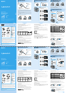 Bedienungsanleitung Sony Cyber-shot DSC-H5 Digitalkamera
