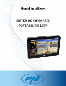 Manual PNI L559 Sistem de navigatie