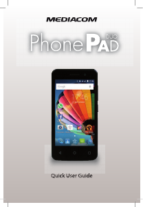 Manual de uso Mediacom PhonePad Duo G410 Teléfono móvil