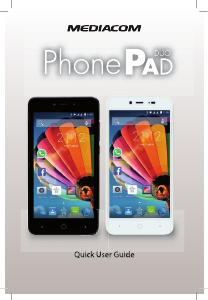 Manual de uso Mediacom PhonePad Duo G515 Teléfono móvil