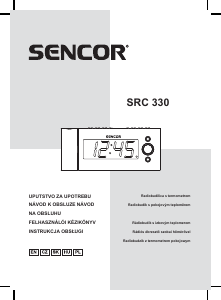 Priručnik Sencor SRC 330 GN Radioprijamnik s budilicom