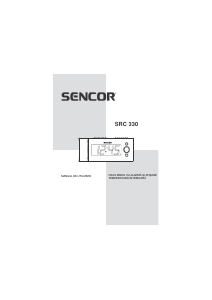 Manual Sencor SRC 330 OR Radio cu ceas