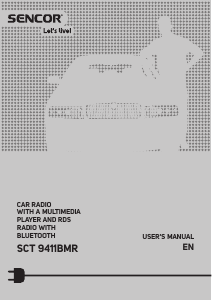 Manual Sencor SCT 9411BMR Car Radio