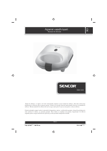 Manual Sencor SSM 1100 Grătar electric