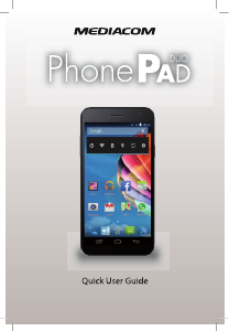 Manual de uso Mediacom PhonePad Duo S551U Teléfono móvil