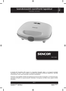 Használati útmutató Sencor SSM 9300 Kontaktgrill