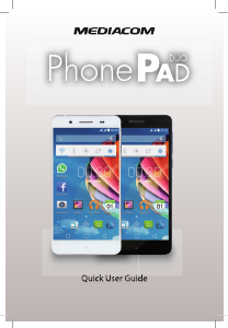 Manual de uso Mediacom PhonePad Duo X520U Teléfono móvil