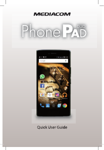 Manual de uso Mediacom PhonePad Duo X530U Teléfono móvil