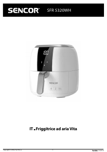 Manuale Sencor SFR 5320WH Friggitrice