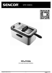 Használati útmutató Sencor SFR 7200SS Olajsütő