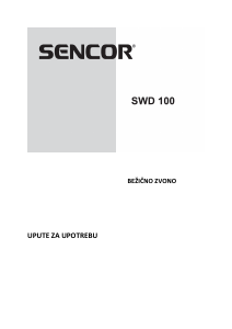 Priručnik Sencor SWD 100 Zvono na vratima