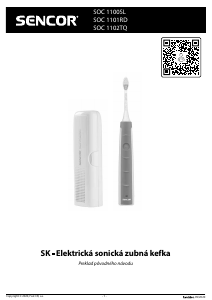 Návod Sencor SOC 1100SL Elektrická zubná kefka