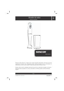 Manual Sencor SHB 4110WH Blender de mână