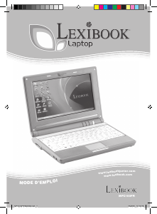 Mode d’emploi Lexibook MFC100FR Ordinateur portable
