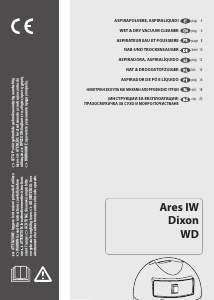 Mode d’emploi Lavor Ares IW Aspirateur