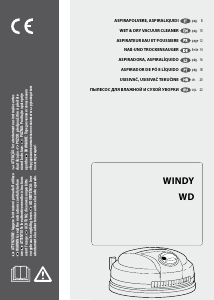 Manuale Lavor Windy 265 IF Aspirapolvere