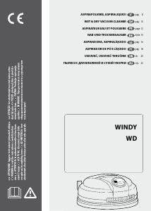 Manual de uso Lavor Windy 365 IR Aspirador