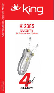 Handleiding King K 2385 Butterfly Epilator