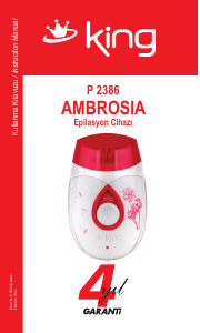 Handleiding King P 2386 Ambrosia Epilator