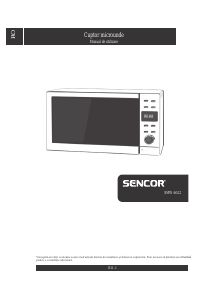 Manual Sencor SMW 6022 Cuptor cu microunde