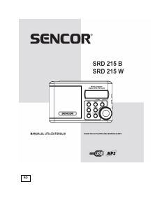 Manual Sencor SRD 215 W Radio