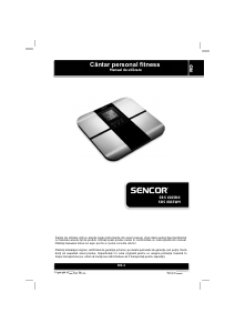 Manual Sencor SBS 6015BK Cântar