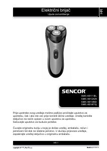 Priručnik Sencor SMS 4011BL Brijač