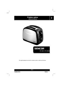 Manual Sencor STS 2651 Prăjitor de pâine