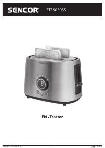 Manual Sencor STS 5050SS Toaster