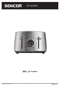 كتيب Sencor STS 5070SS محمصة كهربائية