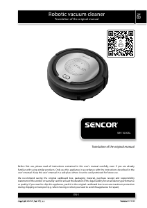 Manual Sencor SRV 1000SL Vacuum Cleaner