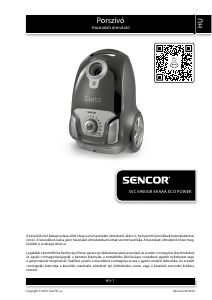 Használati útmutató Sencor SVC 6900GR Porszívó