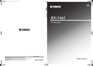 Manual Yamaha RX-V661 Receiver