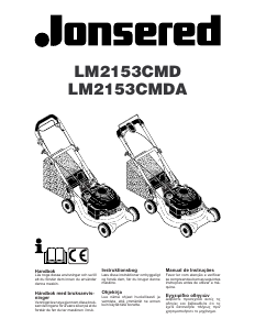 Manual Jonsered LM 2153 CMD Corta-relvas