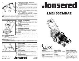 Bruksanvisning Jonsered LM 2153 CMDAE Gräsklippare