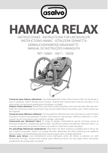 Manual de uso Asalvo 16904 Relax Hamaca bebé